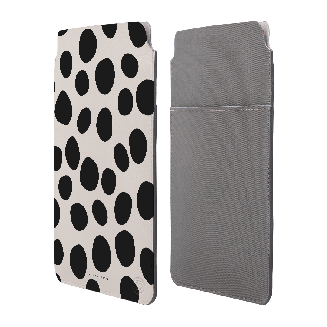 Premium Pebbles Laptop & iPad Sleeve Case - Protective Neoprene Cover for MacBook, iPad Pro, Air - Perfect for Work, Travel & School (13-15 Inch)