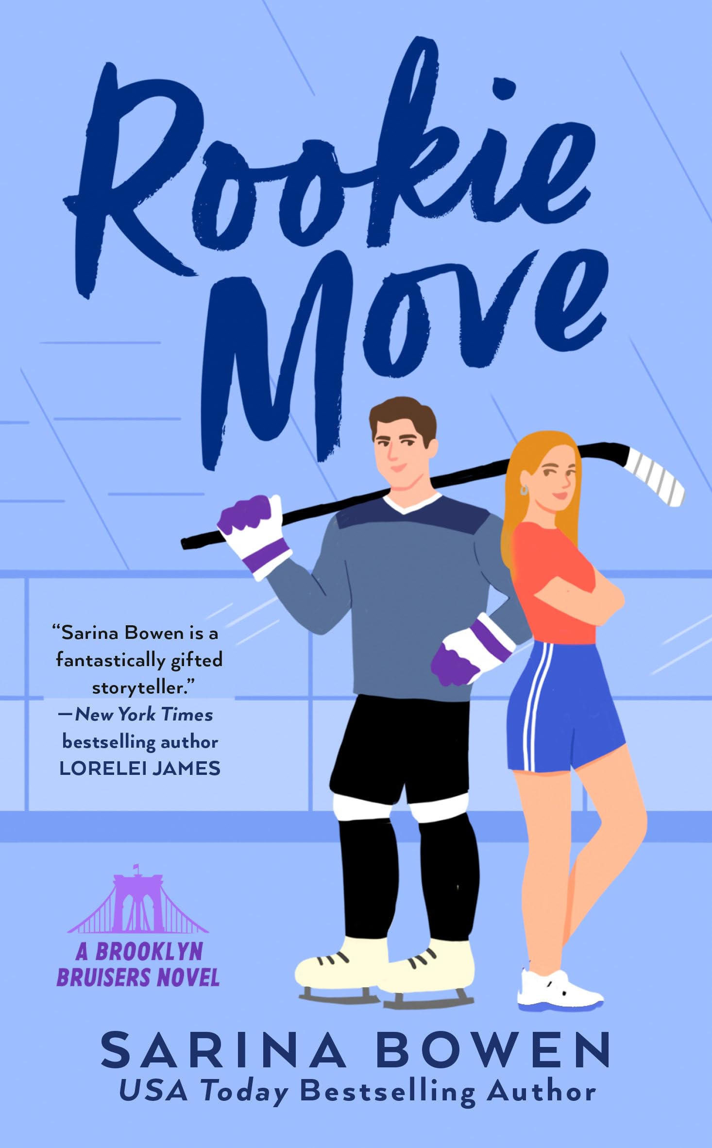Rookie Move (A Brooklyn Bruisers Novel) - Hockey Romance Book for Adults | Perfect for Sports Fans & Contemporary Fiction Lovers | Great for Beach Reading & Book Club Discussions