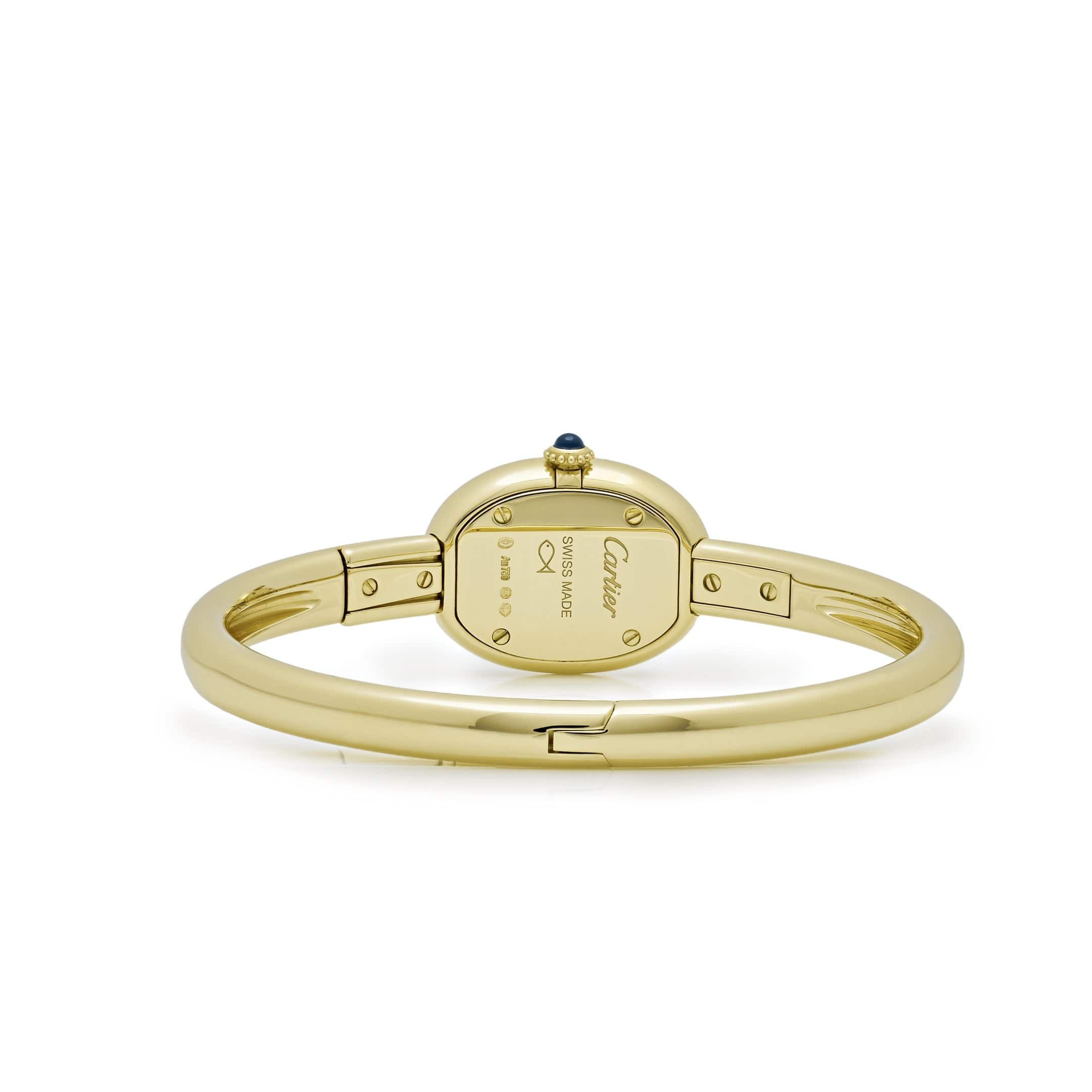 Cartier Baignoire Mini WGBA0044 18K Yellow Gold Ladies Quartz Watch - Elegant Luxury Timepiece for Women, Perfect for Special Occasions & Formal Events