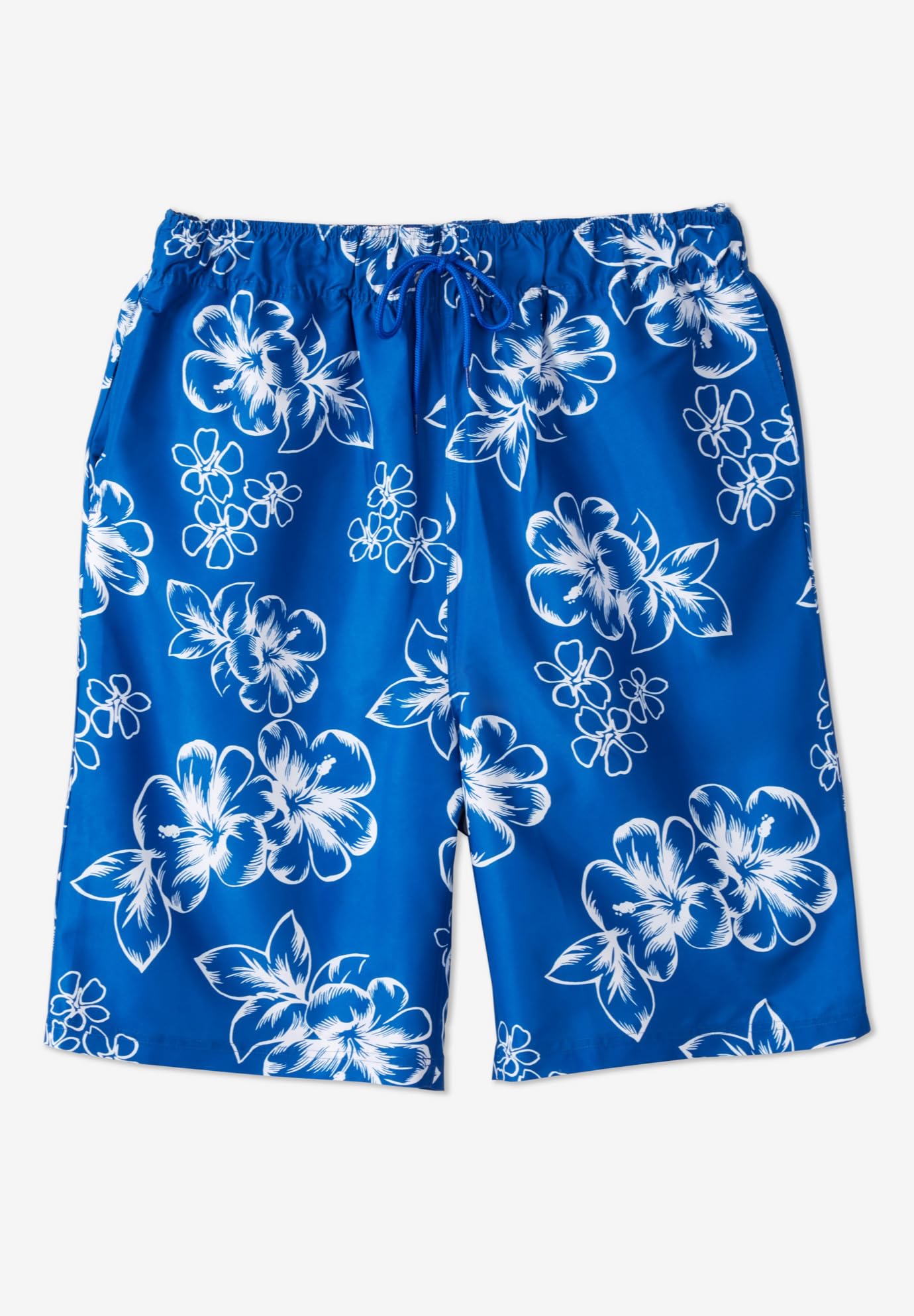 KingSize Men's Big & Tall Hibiscus Print 8