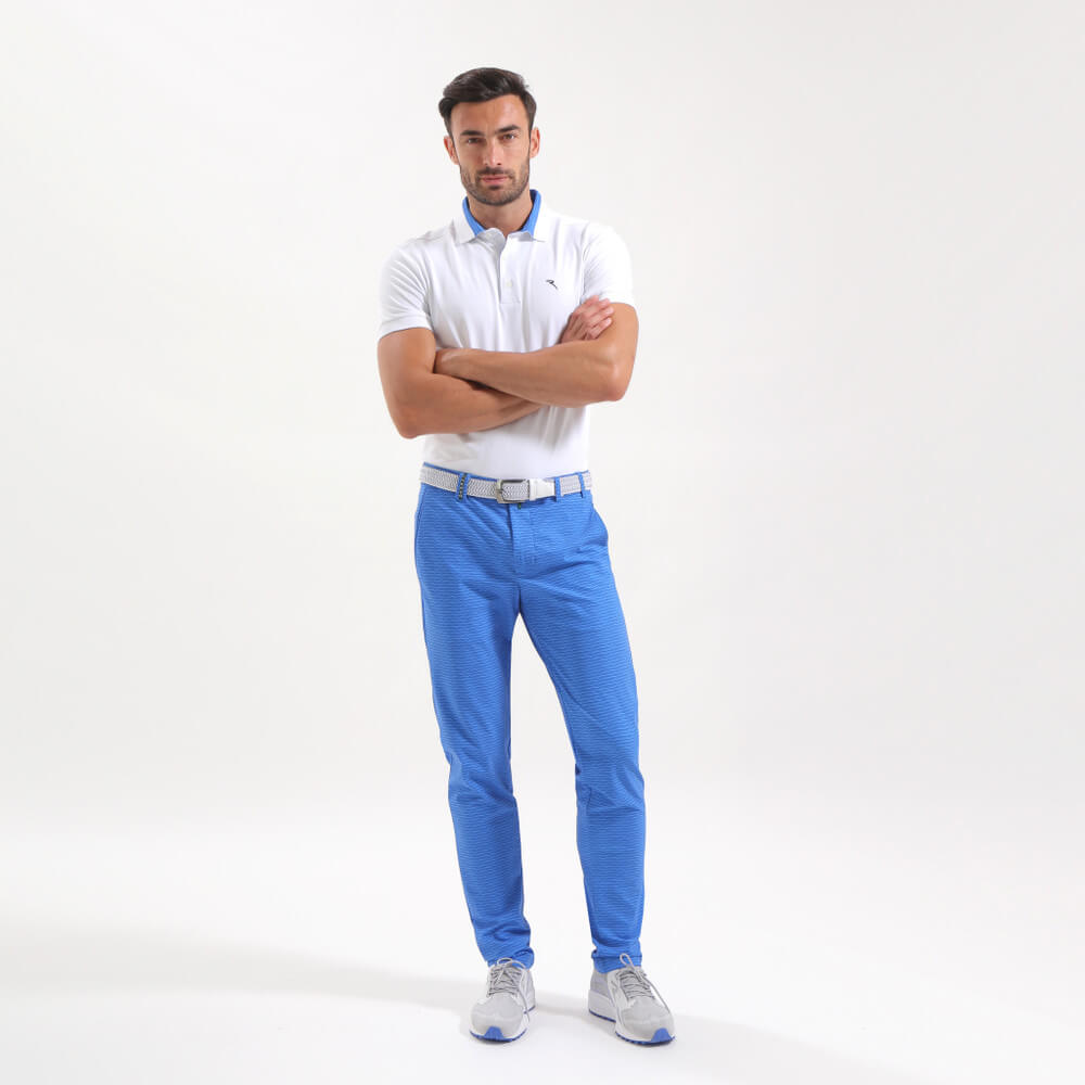 ANATOMY Stretch Pique Slim Fit Polo Shirt for Men - Breathable Comfort & Modern Style | Perfect for Business Casual, Golf & Everyday Wear | Final Sale