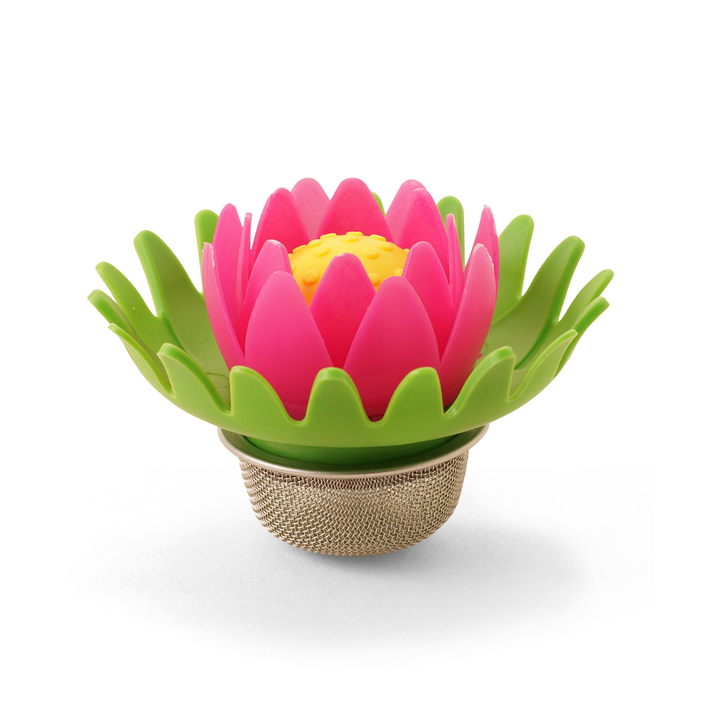 Premium Lotus Tea Infuser - Handmade Ceramic Loose Leaf Tea Strainer with Lid - Perfect for Green Tea, Herbal Tea & Blooming Tea - Ideal Gift for Tea Lovers & Home Brewing