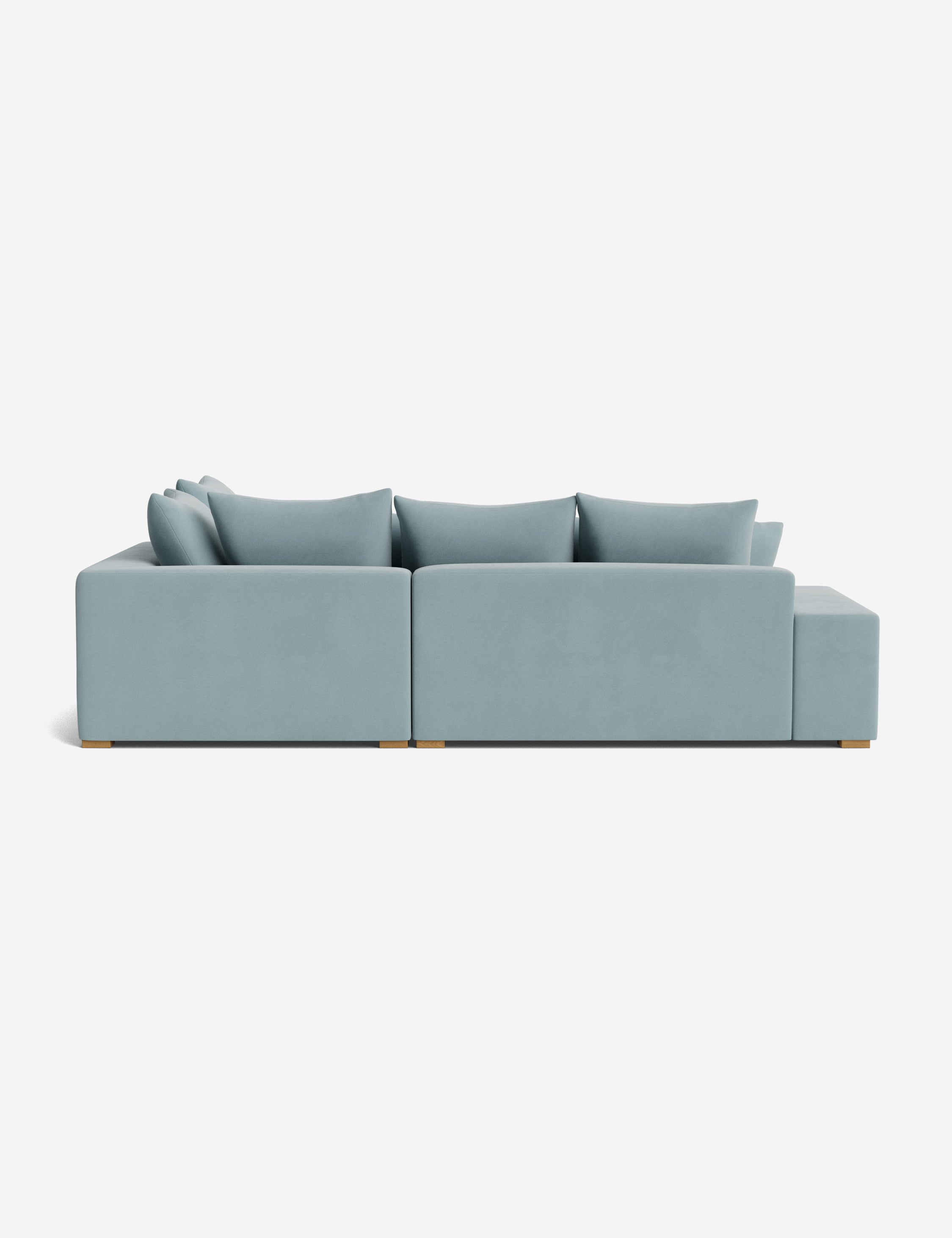 Modern Clayton Sectional Sofa - Comfortable L-Shaped Couch for Living Room, Family Room & Home Theater | Durable Upholstery & Stylish Design