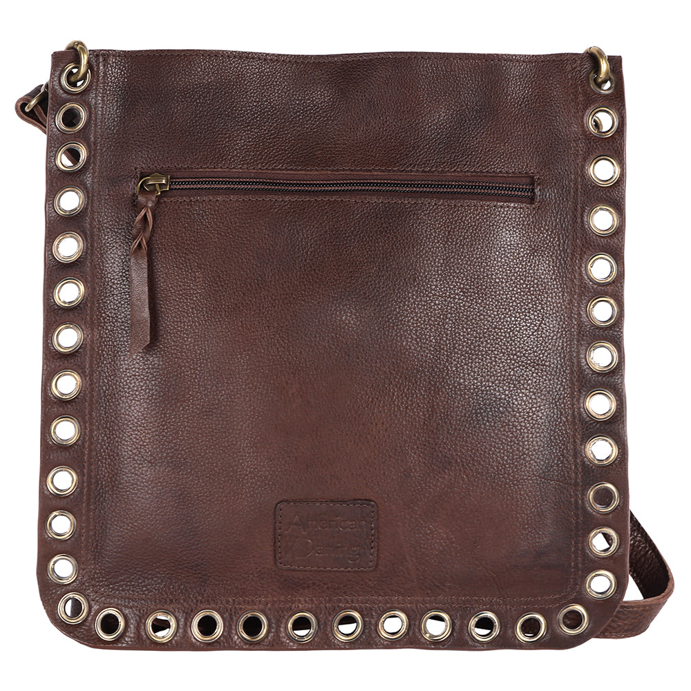 ADBGM353B Genuine Leather Women's Western Handbag Purse - American Darling Fashion Accessory for Cowgirl Style & Everyday Use
