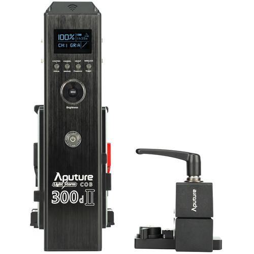Aputure Light Storm C300D Mark II LED Light Kit with Gold Mount Battery Plate - Professional Studio & Film Lighting for Photography, Videography, and Live Streaming