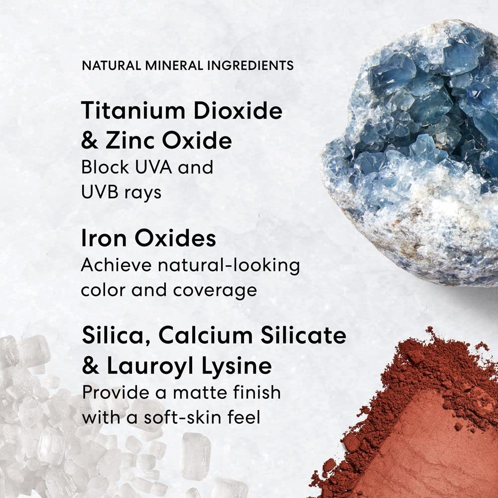 bareMinerals Original Loose Powder Foundation SPF 15 - Lightweight Mineral Makeup with Buildable Coverage | Talc-Free & Vegan | Perfect for Daily Wear & Sensitive Skin