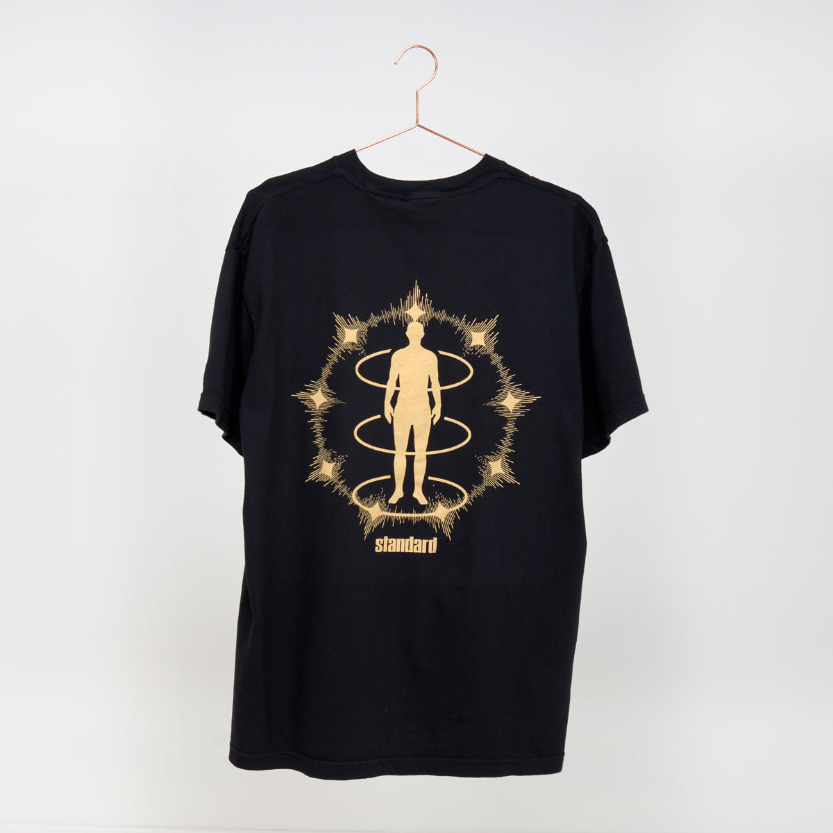 Starman Graphic T-Shirt for Men - Black Cotton Tee - Casual Wear & Street Style Outfit