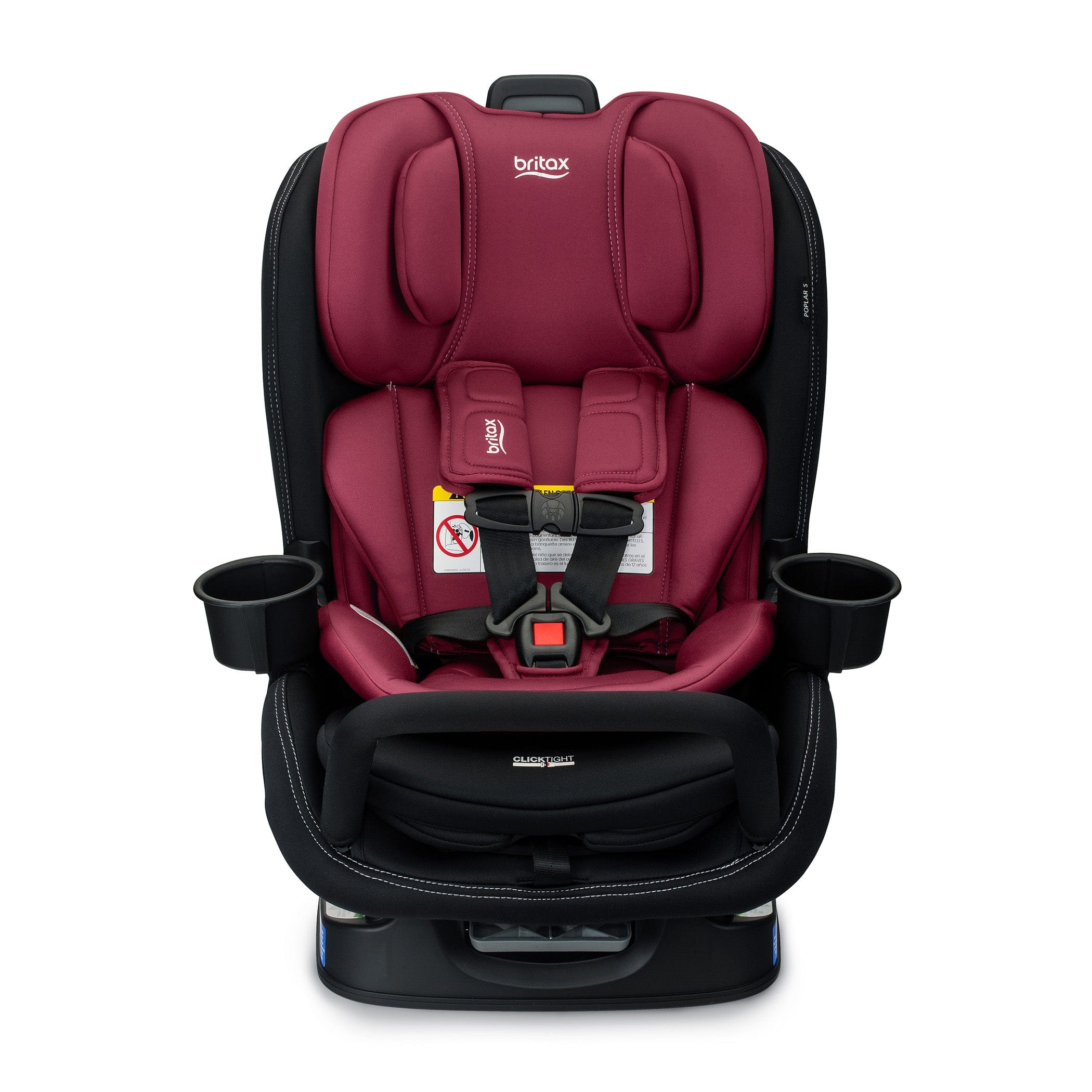 Britax Poplar S Convertible Car Seat - Safe & Comfortable for Infants to Toddlers (5-65 lbs) | Rear & Forward Facing | Easy Installation | Perfect for Family Travel & Daily Commute