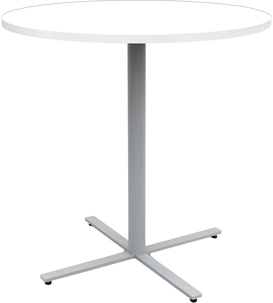 Safco JURNI 42-Inch Round Bistro Table with Durable Top - Perfect for Cafes, Restaurants, and Outdoor Dining Areas [JN42RDNXBA42]