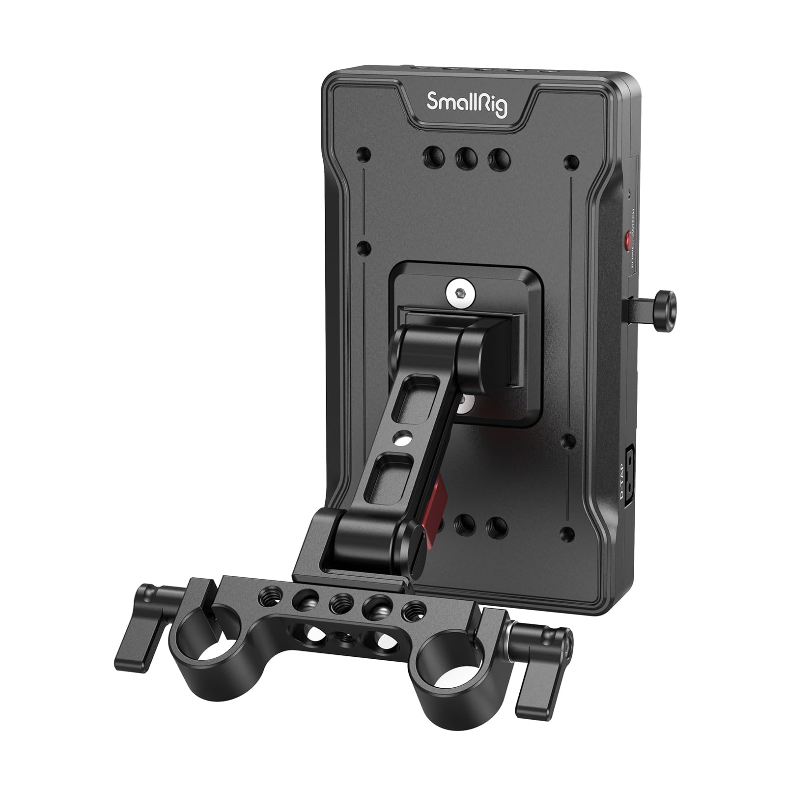 SmallRig V Mount Battery Adapter Plate with PD 65W USB-C Fast Charger, QC Protocol USB-A, D-TAP, 8V & 12V DC Output - Compatible with Sony Canon DSLR Cameras & Camcorders - Perfect for Professional Video Shooting, Live Streaming & On-Location Power Supply