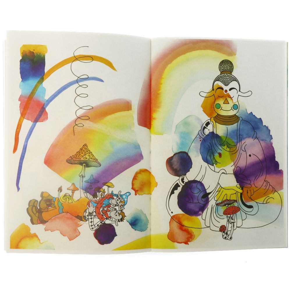 Brian Blomerth's Mycelium Wassonii Psychedelic Art Book - Explore Psychedelic Culture & Mushroom Art - Perfect for Art Collectors, Psychedelic Enthusiasts & Home Decor