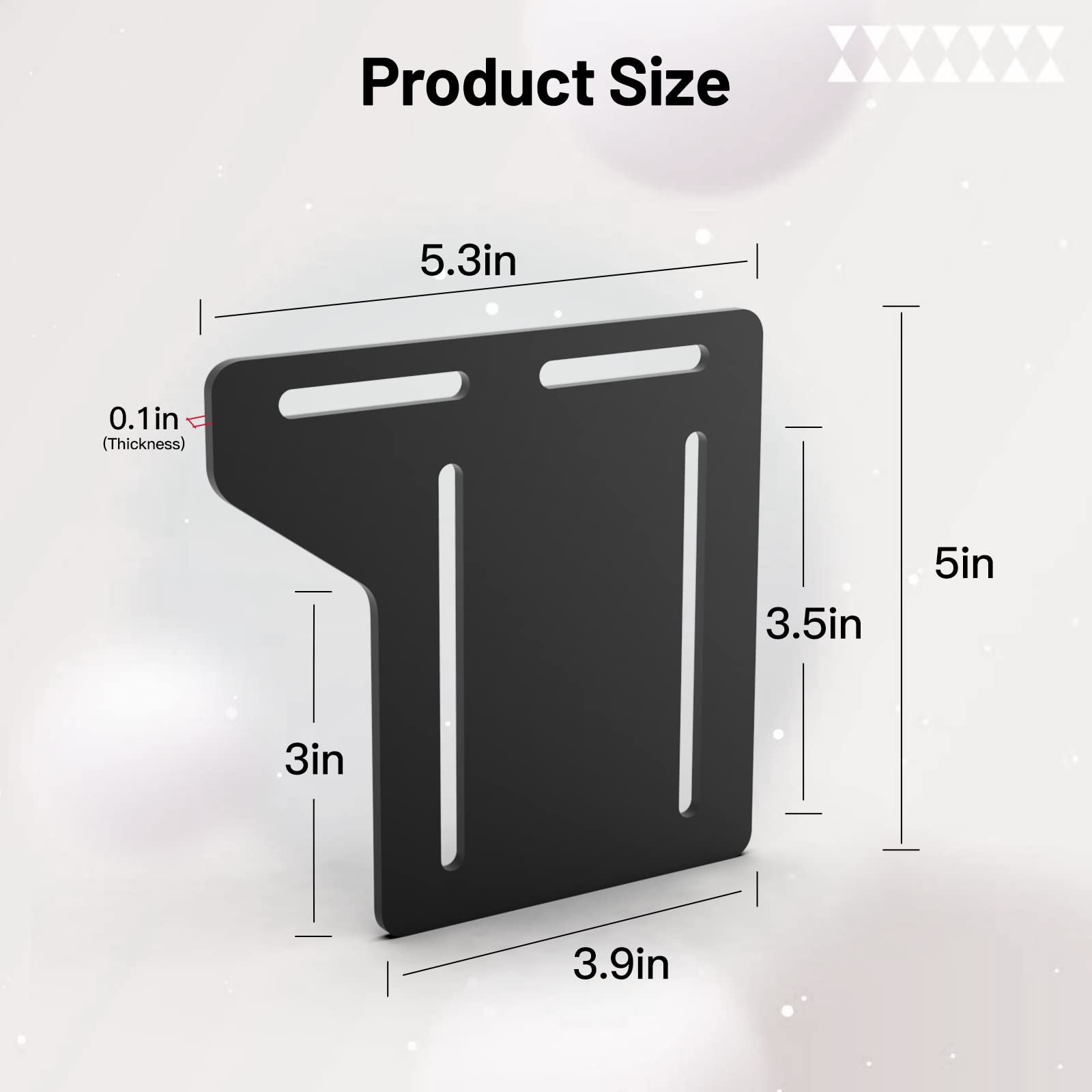 Heavy Duty Metal Bed Frame Brackets 2PCS - Adjustable Bed Rail Hardware Adapter for Headboard & Base Extenders | Perfect for DIY Bed Frame Repair, Upgrade, and Customization Projects