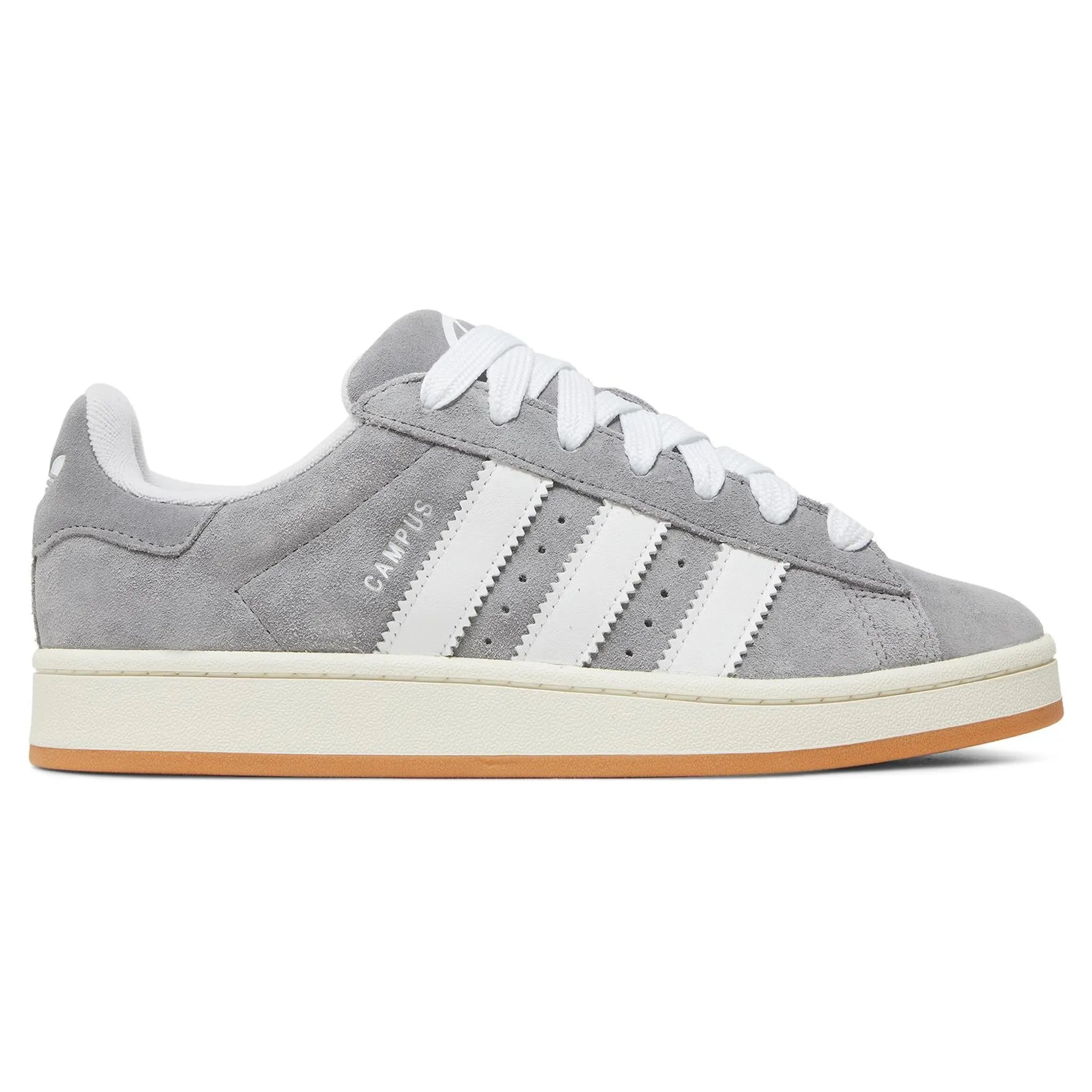 Adidas Campus 00s Grey White Sneakers - Men's Retro Running Shoes for Casual Wear & Street Style Fashion