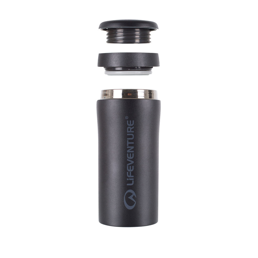 Lifeventure Stainless Steel Thermal Mug - 300ml Vacuum Insulated Travel Coffee Cup - Keeps Drinks Hot/Cold for Hours - Perfect for Camping, Hiking & Office Use