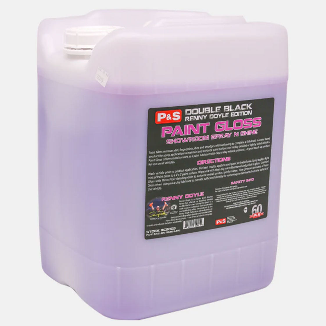 P&S Double Black Collection Paint Gloss Showroom Spray N Shine - Premium Car Detailing Spray for Ultimate Shine & Protection - Perfect for Showroom Finish, Daily Maintenance & Car Enthusiasts