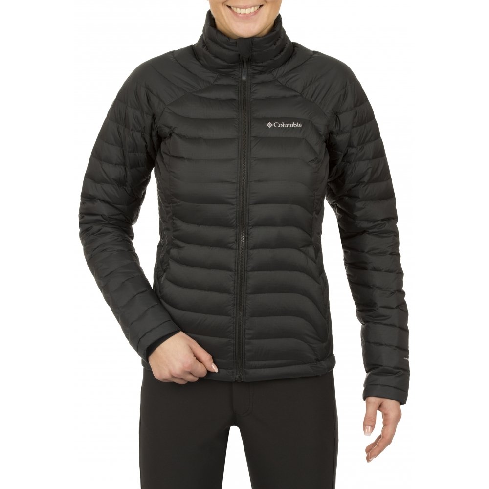 Columbia Women's Power Down Jacket - Lightweight Waterproof Winter Coat with Omni-Heat Thermal Reflective - Perfect for Skiing, Hiking & Cold Weather Outdoor Activities