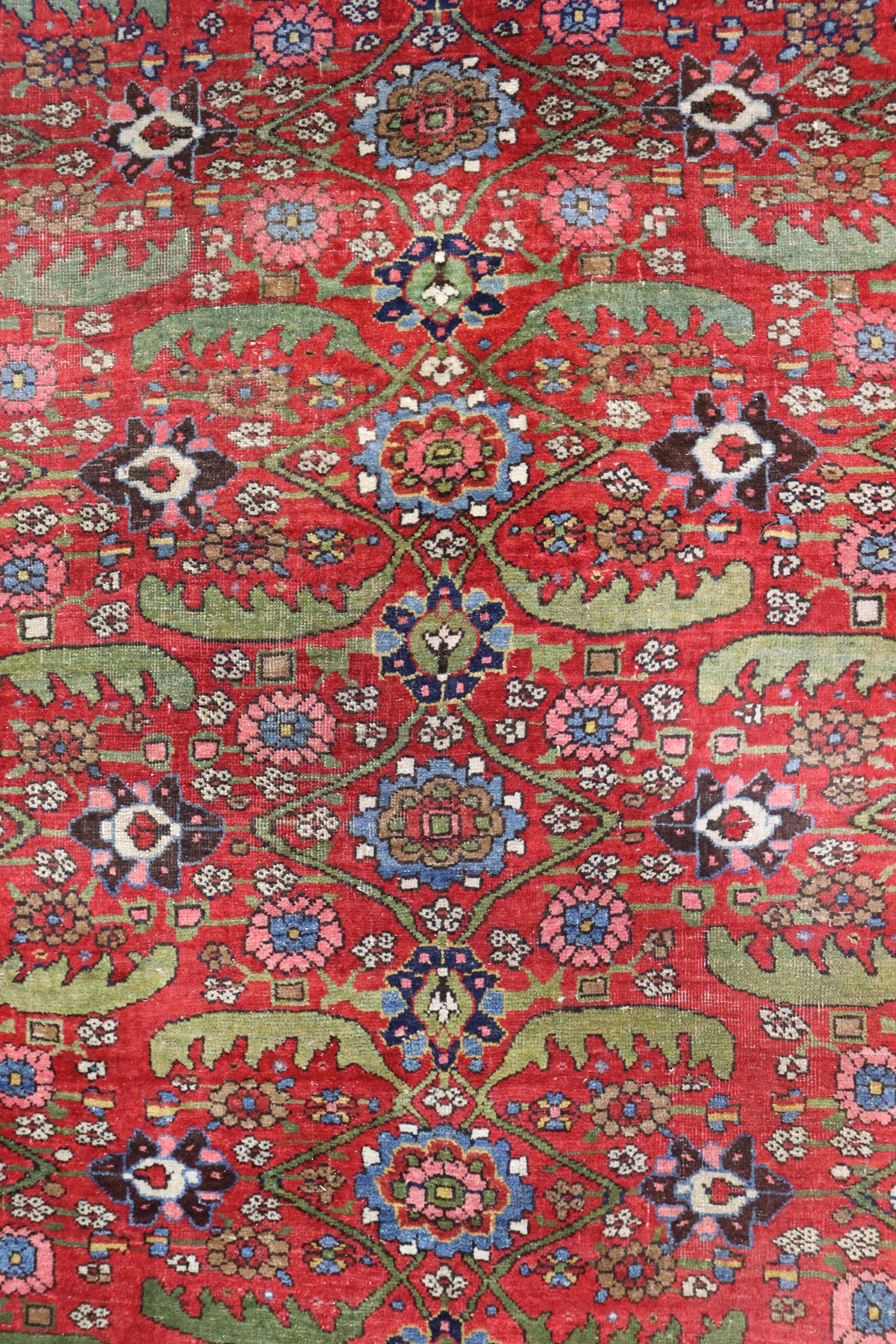 Antique Bijar Handwoven Tribal Rug J67180 - Authentic Persian Wool Carpet for Living Room, Bedroom & Home Decor