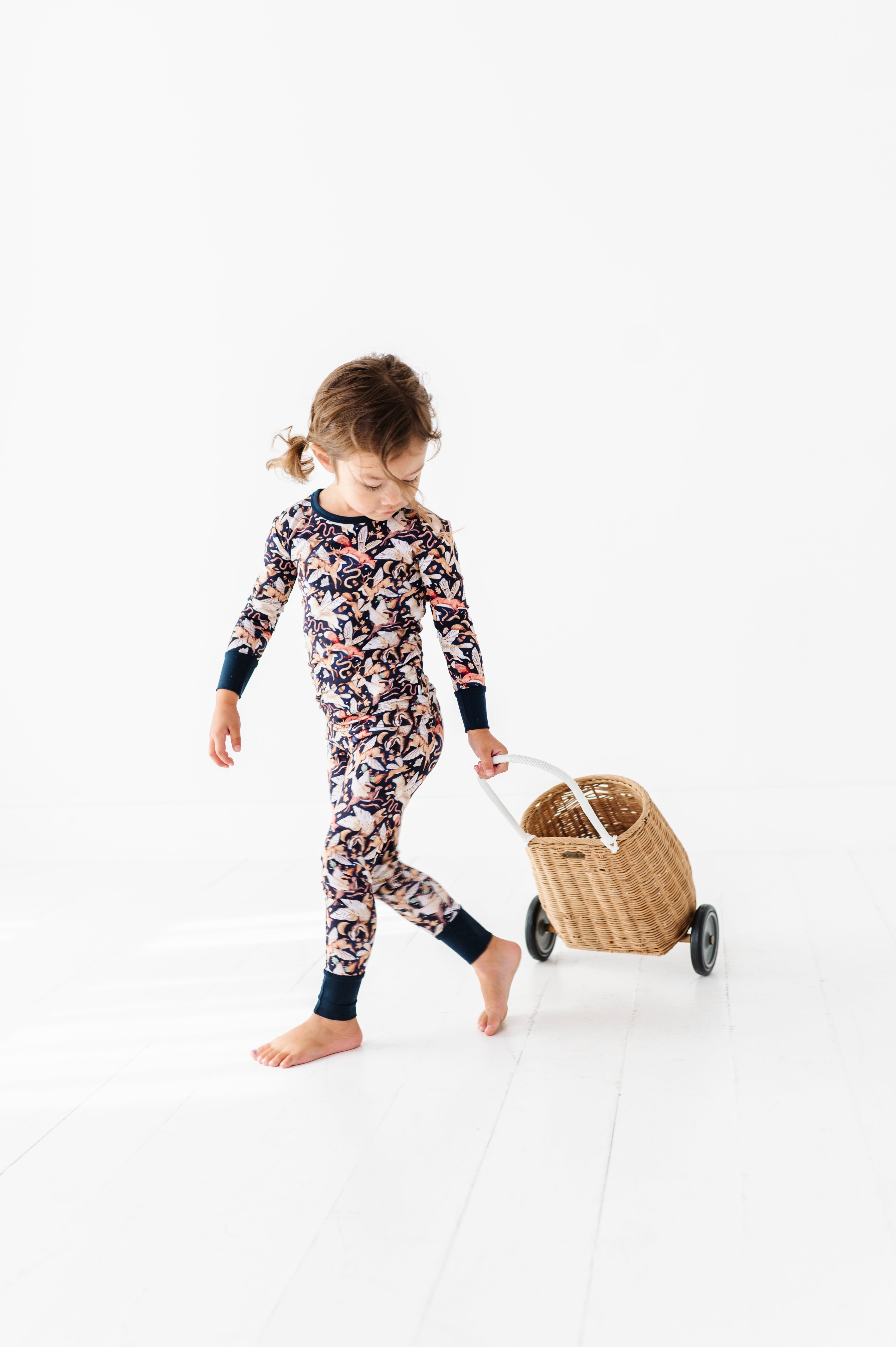 Folklore Flight Two Piece Pajama Set - Soft Cotton Sleepwear for Women, Comfortable Lounge Pajamas with Cute Print | Perfect for Sleepovers, Relaxing at Home & Cozy Nights