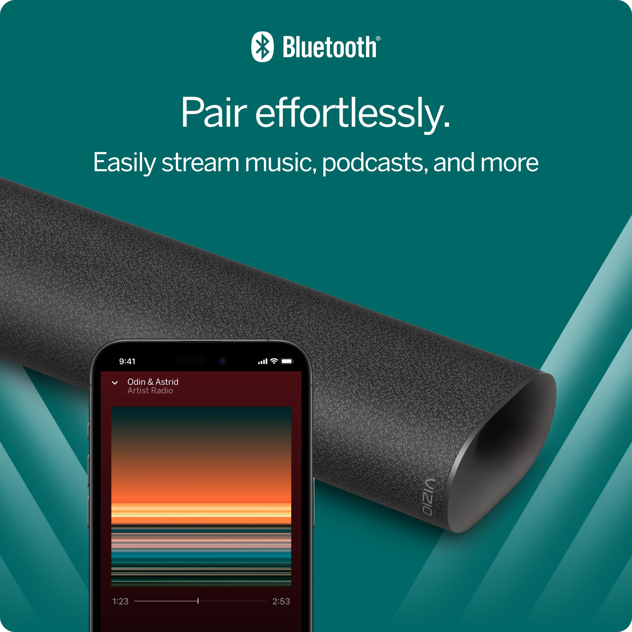 VIZIO SV210D-0806 All-in-One Soundbar with Dolby Atmos & DTS:X | Bluetooth 5.0 Wireless Speaker | Premium Home Theater Audio System (Renewed) - Perfect for Movies, Gaming & Music Streaming