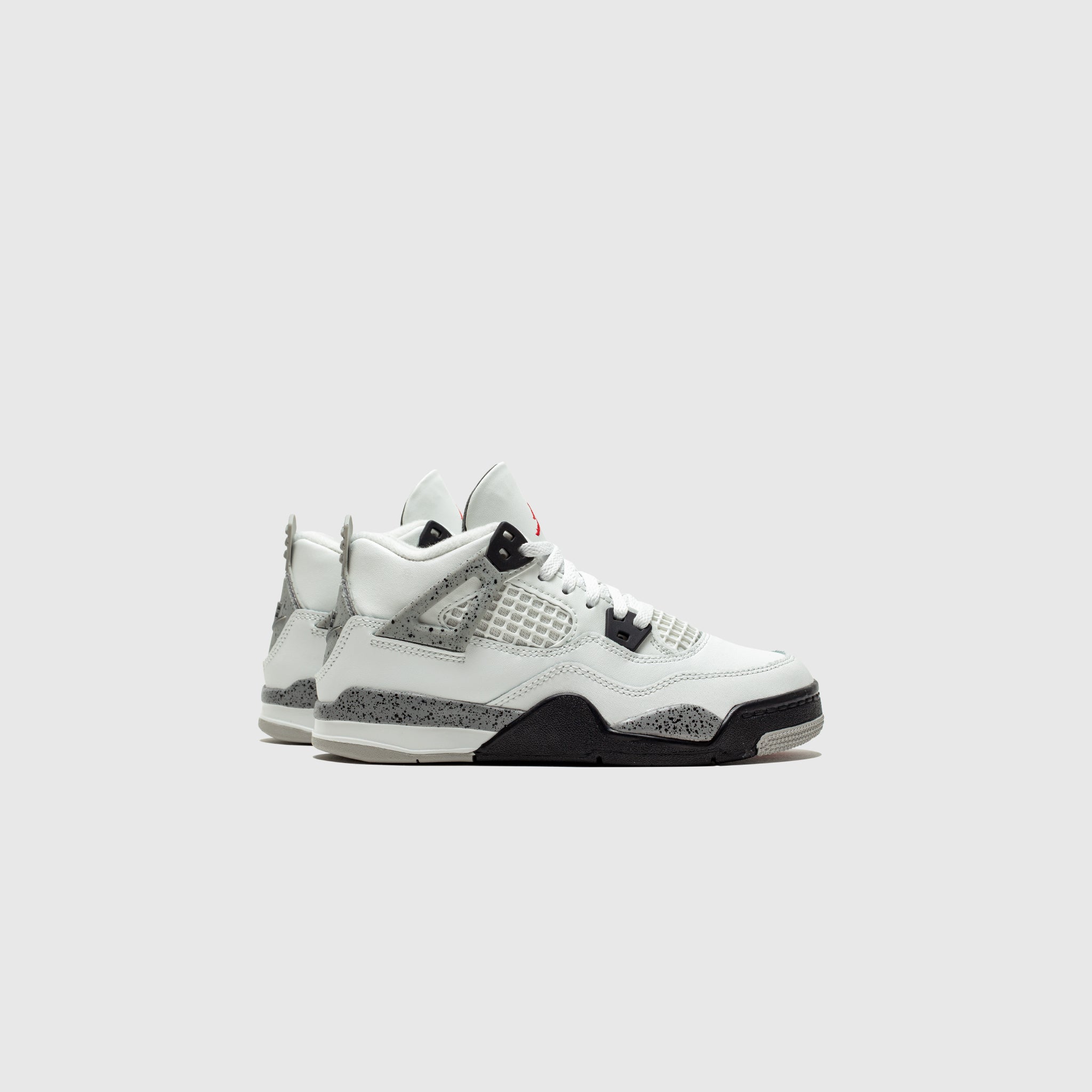 Original Air Jordan 4 Retro White Cement (PS) - Men's Basketball Shoes for Sports & Streetwear Fashion