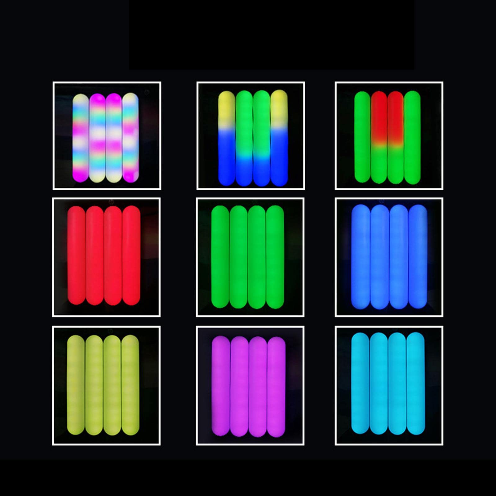 SECRET DESIRE RGB LED Folding Photography Light Bar - Adjustable Fill Light & Video Lighting Kit with 3 Panels | Perfect for YouTube, TikTok Videos, Product Photography & Studio Lighting