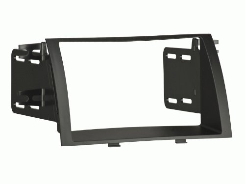2011-2013 Kia Sorento Double Din Car Stereo Dash Kit - Matte Black Trim Bezel for Aftermarket Radio Installation | Perfect for Upgrading Your Vehicle's Audio System