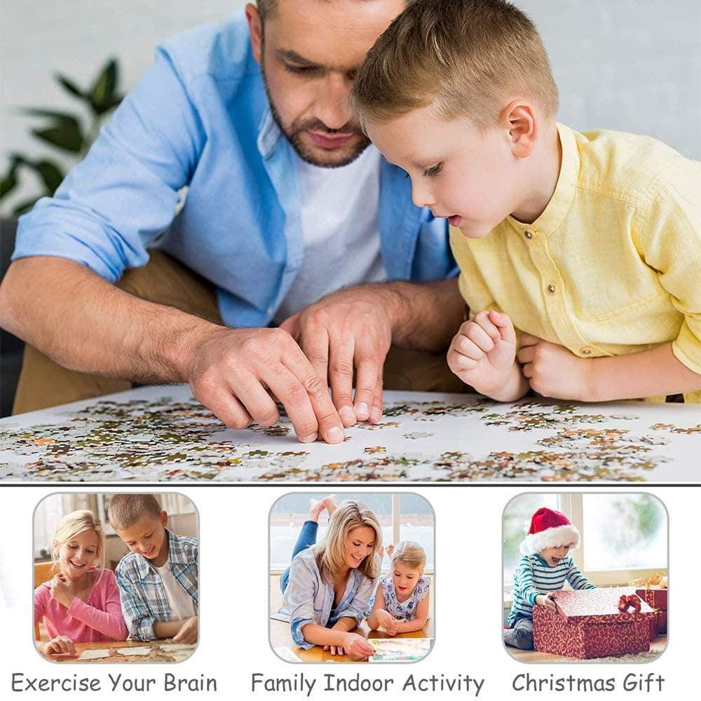 1000 Piece Swan in The Water Jigsaw Puzzle for Adults & Teens - 75.5x50.5cm Large Floor Puzzle - Relaxing Brain Game, Stress Relief Activity, Perfect Gift for Puzzle Lovers (Home Decor, Family Game Night, Classroom Activity)