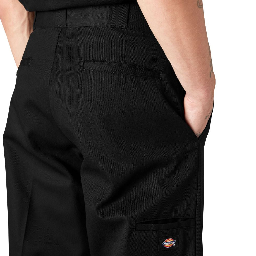 Dickies 85283 Double Knee Work Pants for Men - Durable Black Workwear Pants with Reinforced Knees for Construction, Landscaping & Outdoor Jobs