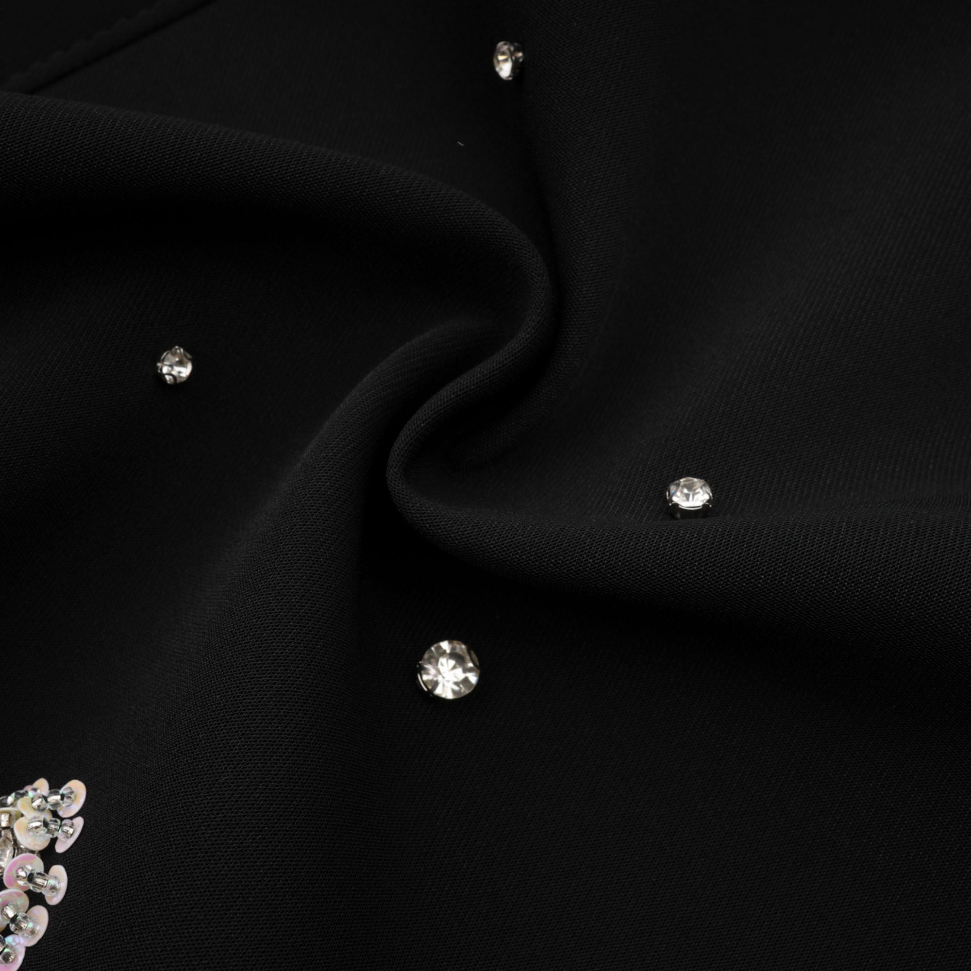 Ariane Crystal Embellished Scoop Back Mini Dress - Elegant Party & Evening Wear for Women