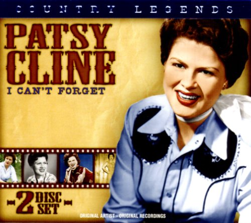 Patsy Cline - I Can't Forget Country Music CD | Classic Country Legends Album for Collectors & Fans | Perfect for Road Trips & Relaxing Evenings