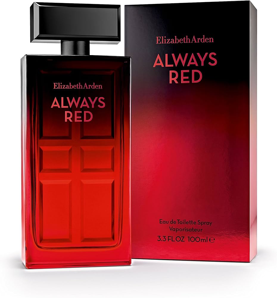 Always Red Eau De Toilette for Women - Long Lasting Floral Fragrance Perfume Spray - Perfect for Date Night & Special Occasions