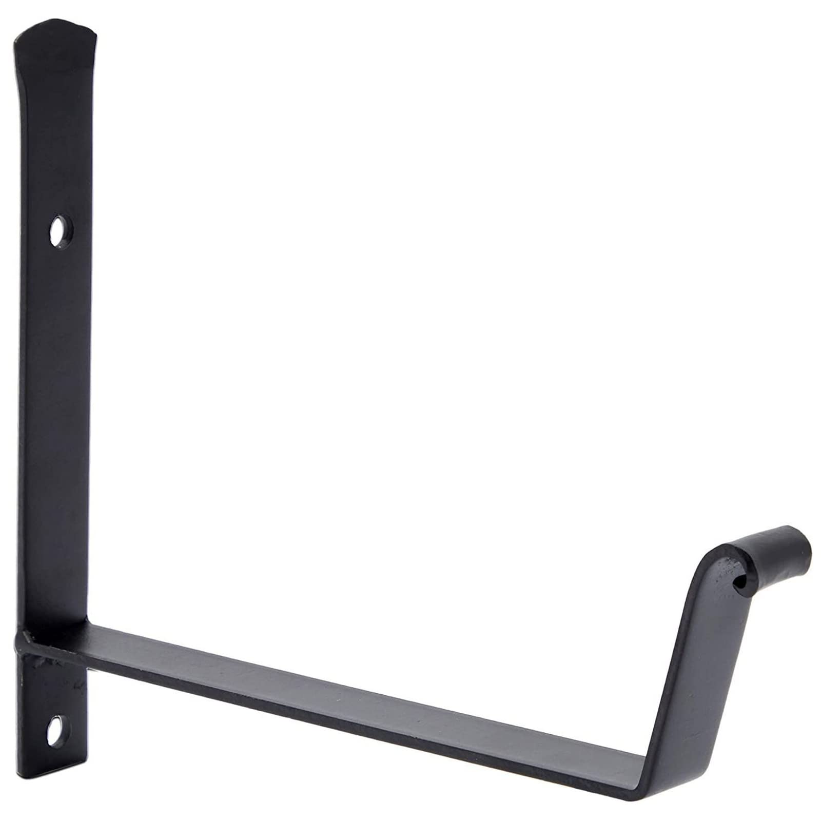 Farmlyn Creek 4 Pack Black Window Box Brackets - Heavy Duty Flower Pot Hangers for Railings, Fence, Balcony - Perfect for Outdoor Garden Decor & Home Improvement Projects