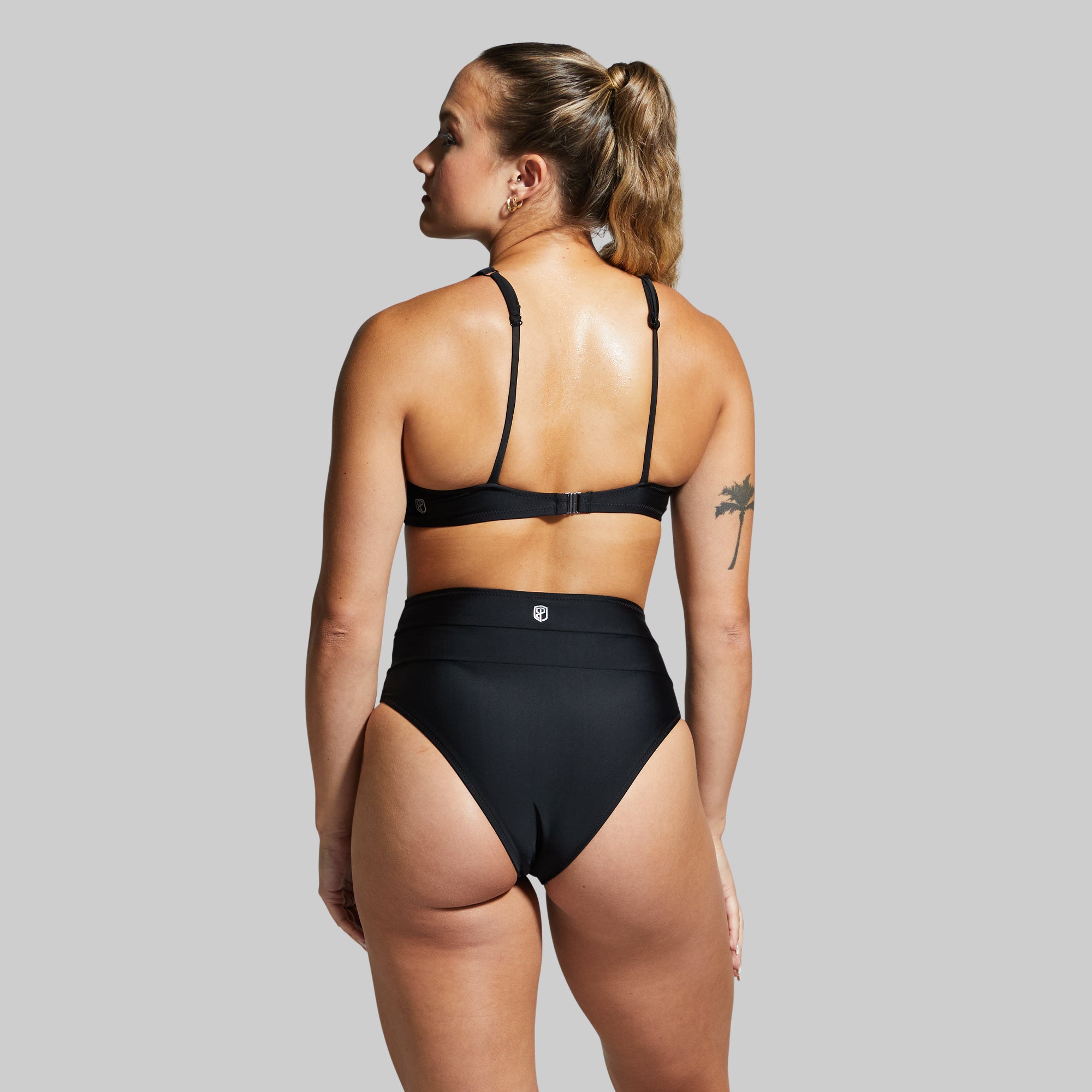 High Tide Bikini Top for Women - Sexy Black Swimwear Bikini Bra - Perfect for Beach, Pool, and Summer Vacations