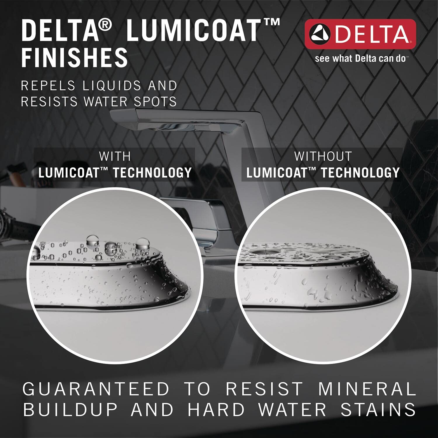 Delta Galeon Brushed Nickel Shower Faucet Set with H2Okinetic Shower Head - Dual Function Shower Trim Kit & Fixtures, Lumicoat Stainless T14272-SS-PR (Valve Not Included) - Perfect for Bathroom Renovation & Modern Home Upgrades