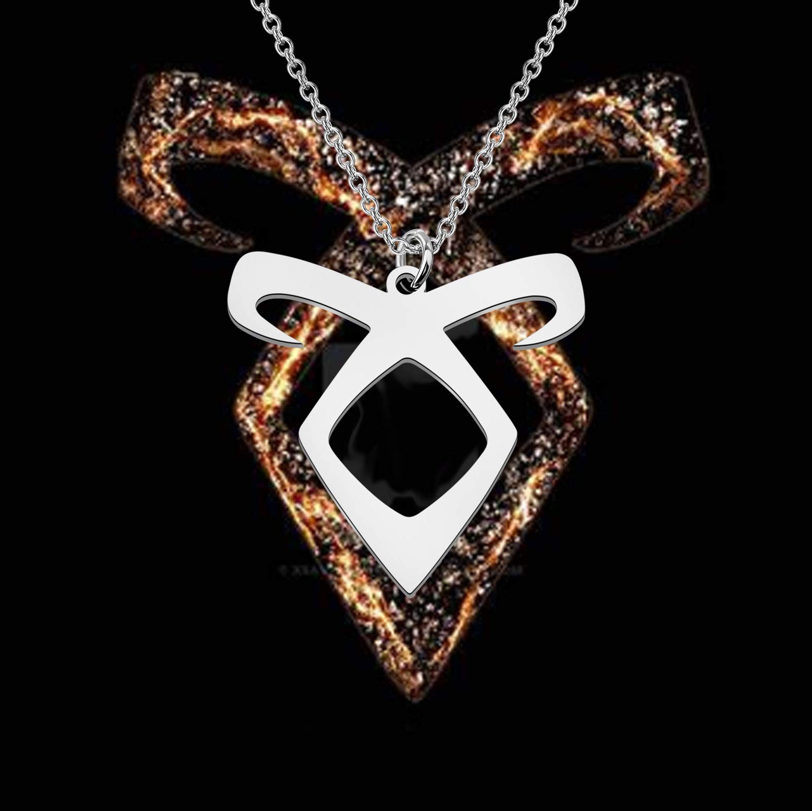 **CENWA Angelic Power Rune Necklace - Viking Rune Jewelry for Protection & Strength - Perfect for Spiritual Healing, Meditation & Everyday Wear**
