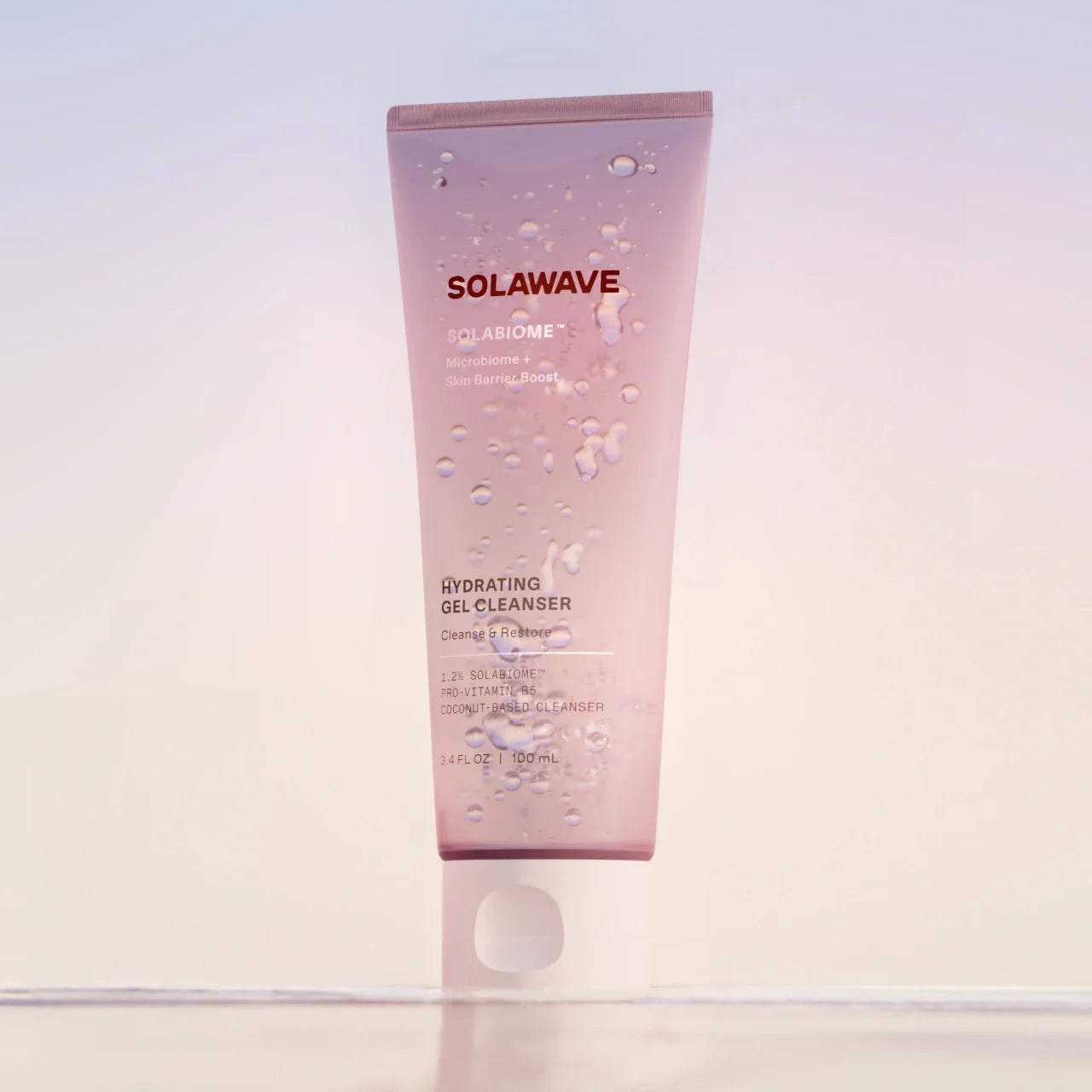 Prebiotic & Probiotic Hydrating Gel Face Cleanser - Gentle Foaming Facial Wash for Sensitive Skin - Daily Skincare Routine for Acne, Dryness & Oil Control