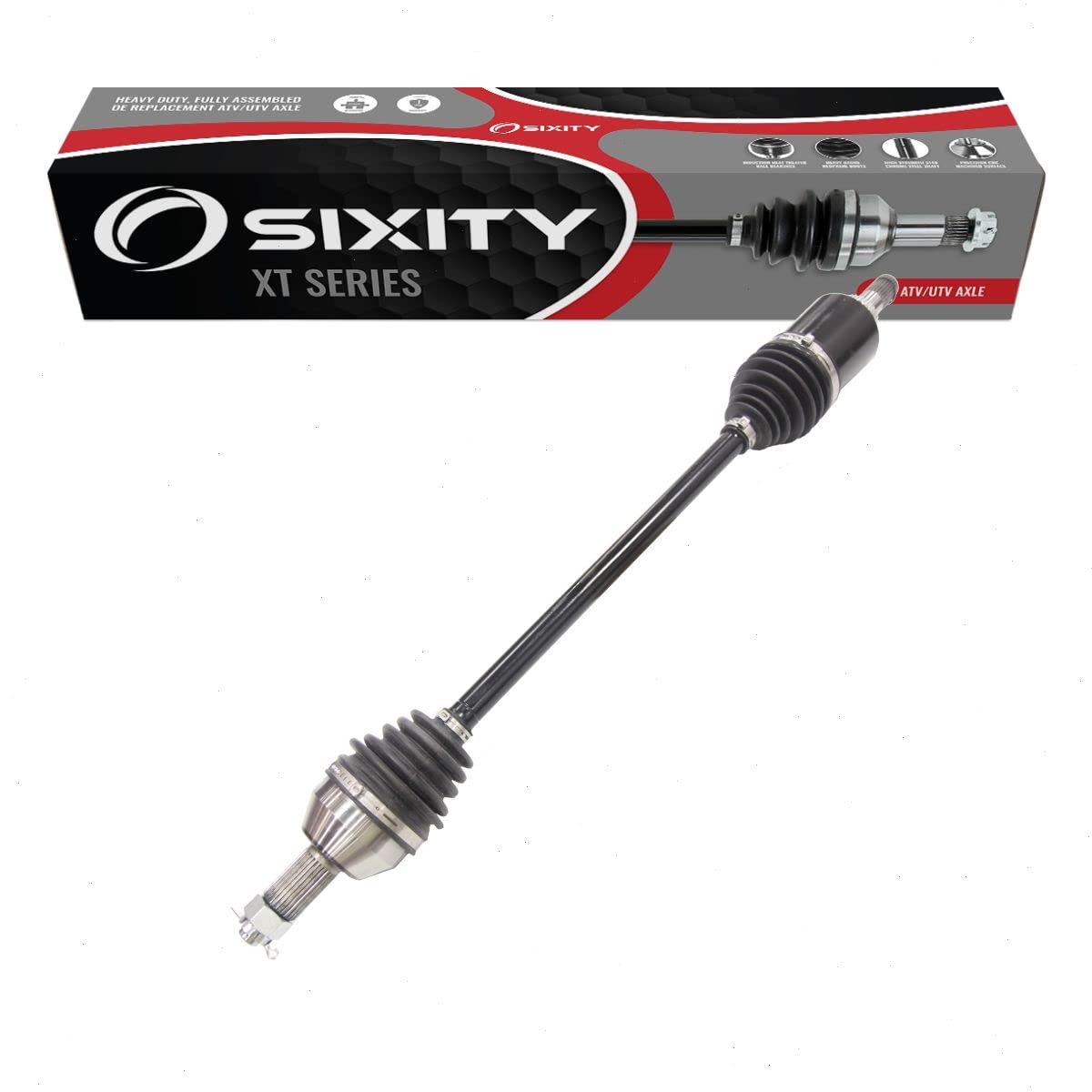 Sixity XT Front Left Axle for Honda Pioneer 1000 & Talon 1000 Models (2019-2021) - Compatible with SXS1000M3, SXS1000M5, SXS10S2R, SXS10S2RD, SXS10S2X - Perfect for Off-Roading, Trail Riding & UTV Adventures