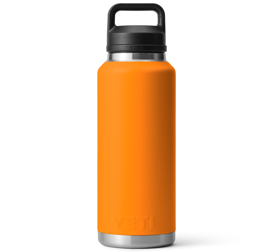 Yeti Rambler 46 oz Stainless Steel Water Bottle with Chug Cap - Insulated, Leakproof, BPA-Free for Outdoor, Gym, Hiking & Travel