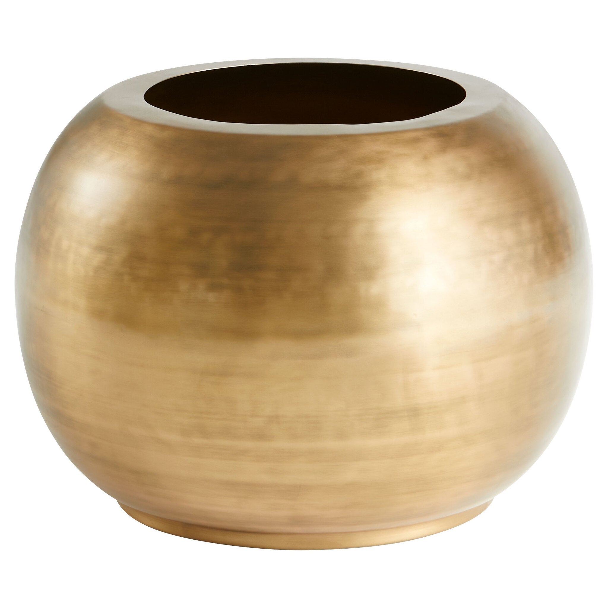 Cyan Design 11347 Corvus Planter - Gold Metal Flower Pot for Indoor Plants, Succulents & Home Decor | Perfect for Living Room, Office & Garden Decor