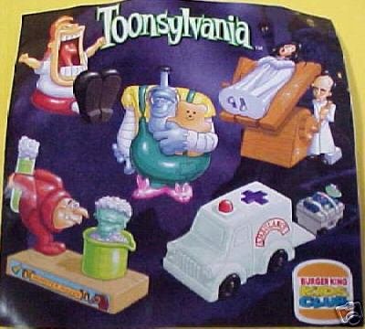 Burger King Toonsylvania 1998 Monster Maker Toy - Vintage Fast Food Collectible for Kids & Adults - Perfect for Halloween Decor, Toy Collections & 90s Nostalgia Gifts