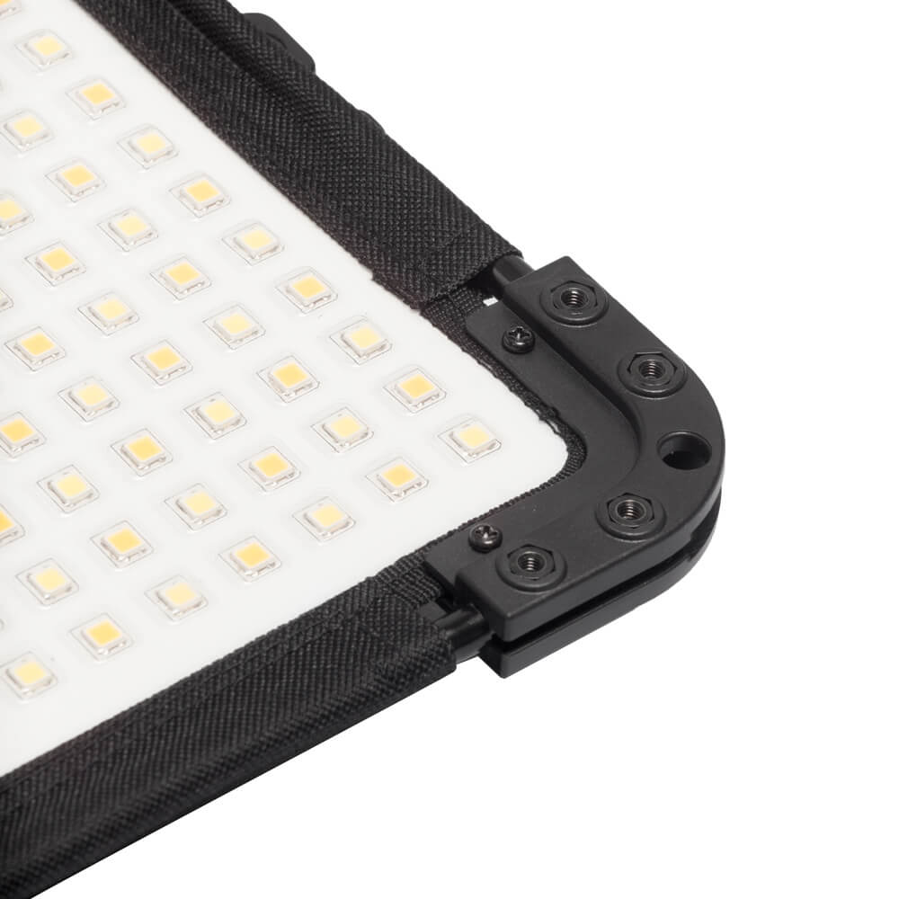 LENNO256S Flexible LED Panel Light Kit - Adjustable Twin Mobile Lighting for Photography, Videography & Studio Use - Clearance Sale