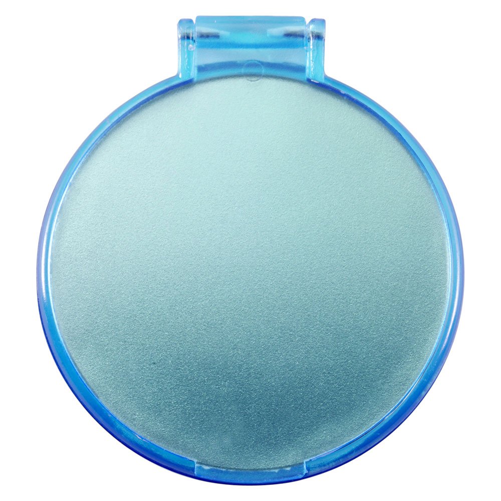 eBuyGB Compact Vanity Handbag Mirrors - Folding Cosmetic Mirror Toiletry Bag (Blue, 10-Pack) | Portable Travel Makeup Mirror for Purse, Gym & Home Beauty Essentials