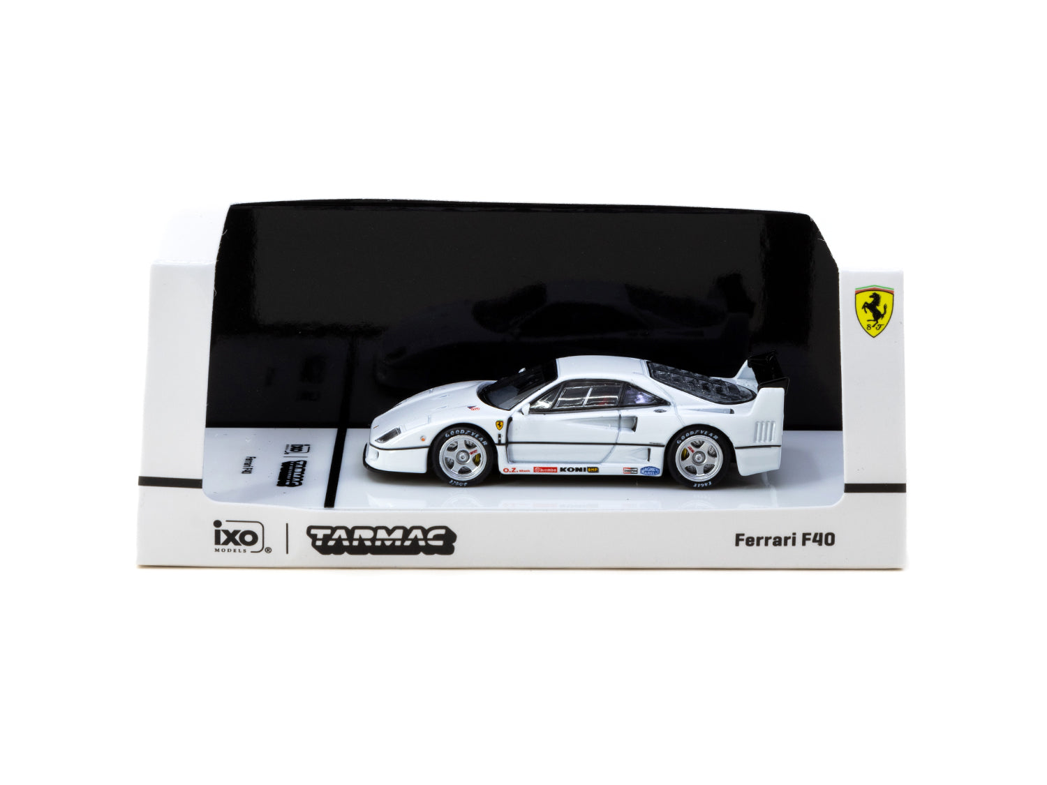 Tarmac Works 1/64 Scale Ferrari F40 Diecast Model Car - Collectible Miniature Vehicle for Display & Racing Scenes