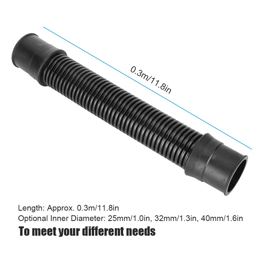 32mm Flexible Corrugated Fish Pond Hose - Durable & Lightweight for Pond Pumps, Aquariums & Water Gardens - Perfect for Fish Tank Connections, Water Circulation & Filtration Systems