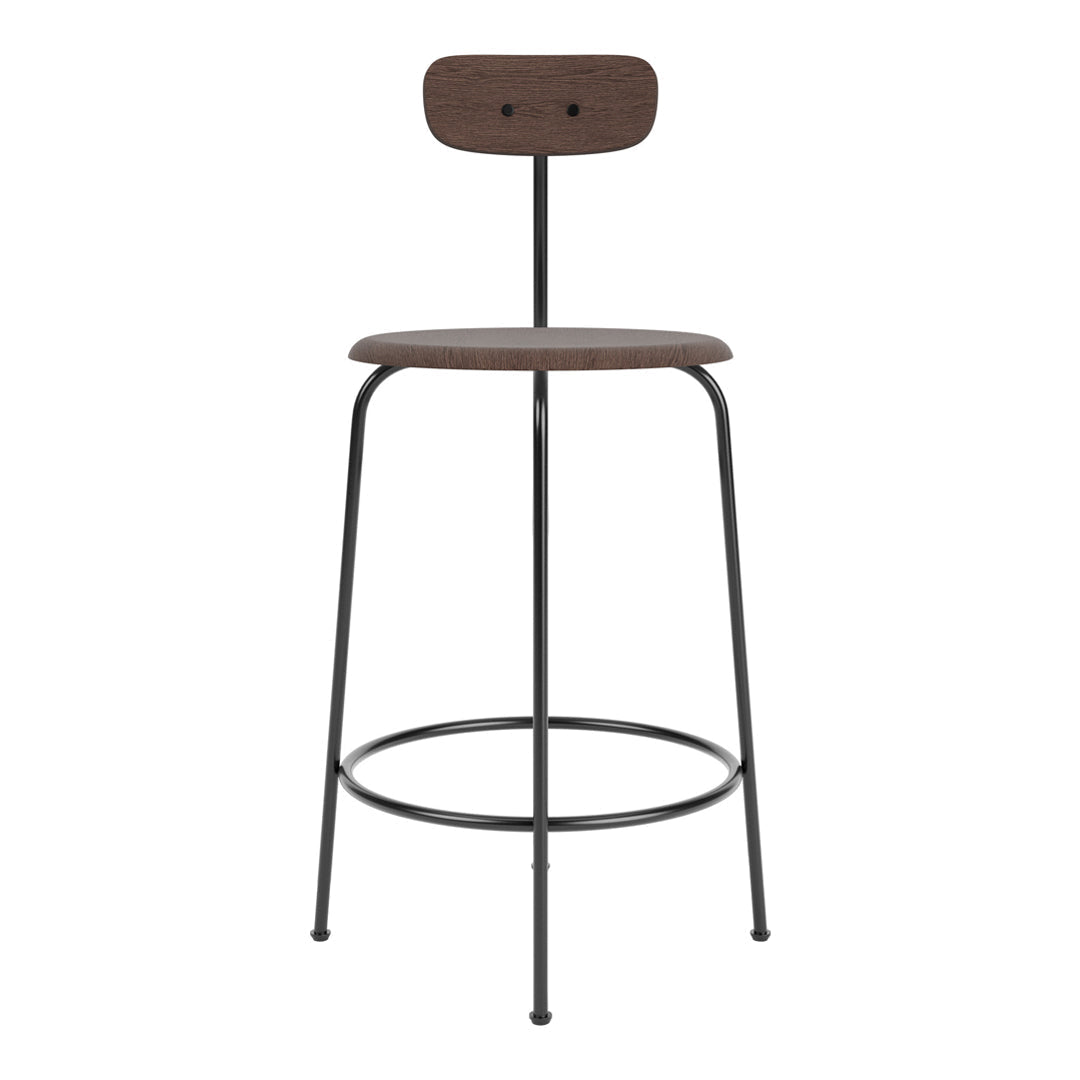 Afteroom Modern Counter Stool - Minimalist Design Bar Stool for Kitchen Island, Breakfast Nook & Dining Room - Height-Adjustable & Comfortable Seating