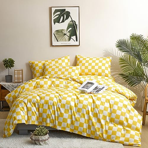 Yellow White Grid
