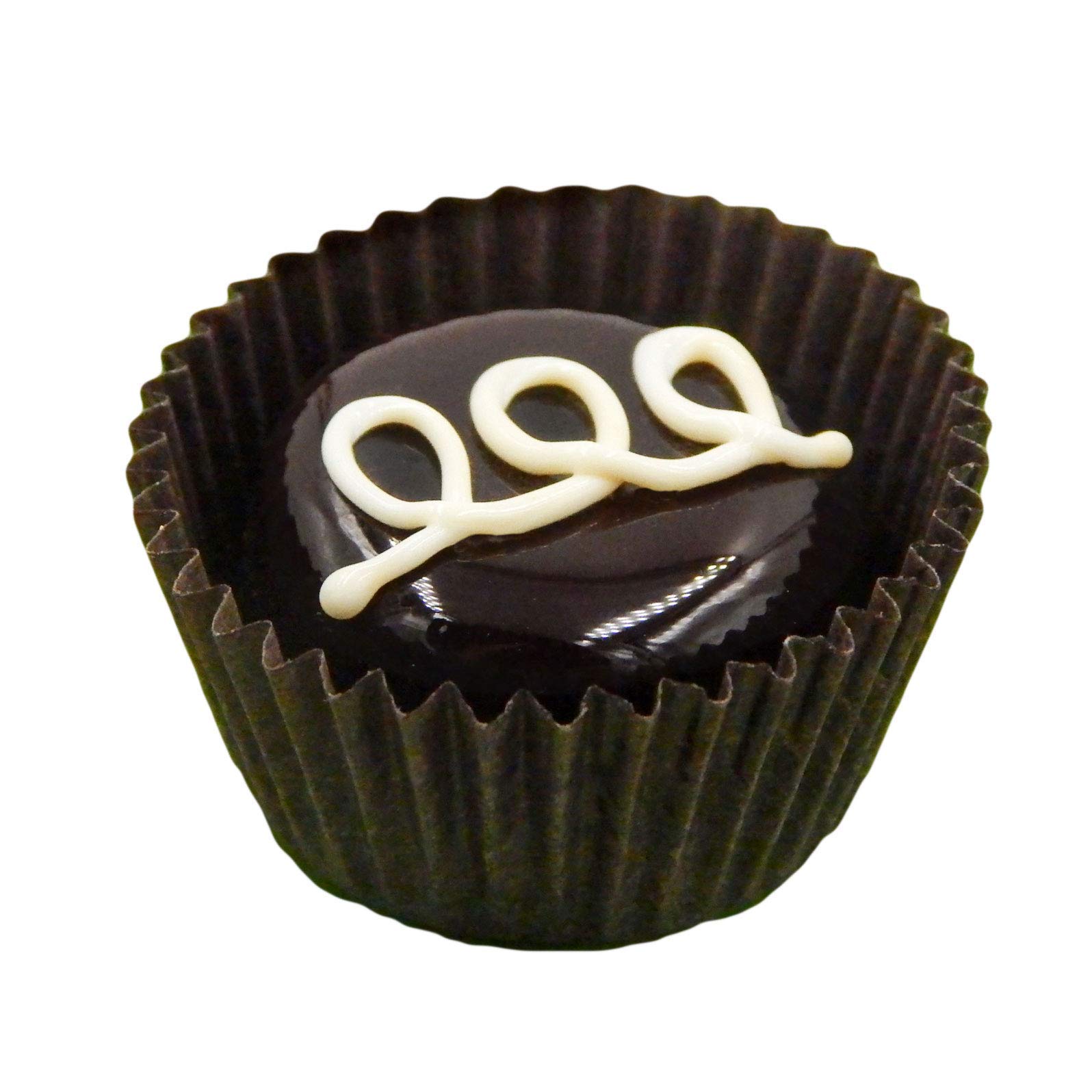 Handmade Art Glass Candy Treat - Chocolate & Vanilla Flavor | Perfect for Party Favors, Gift Boxes & Home Decor
