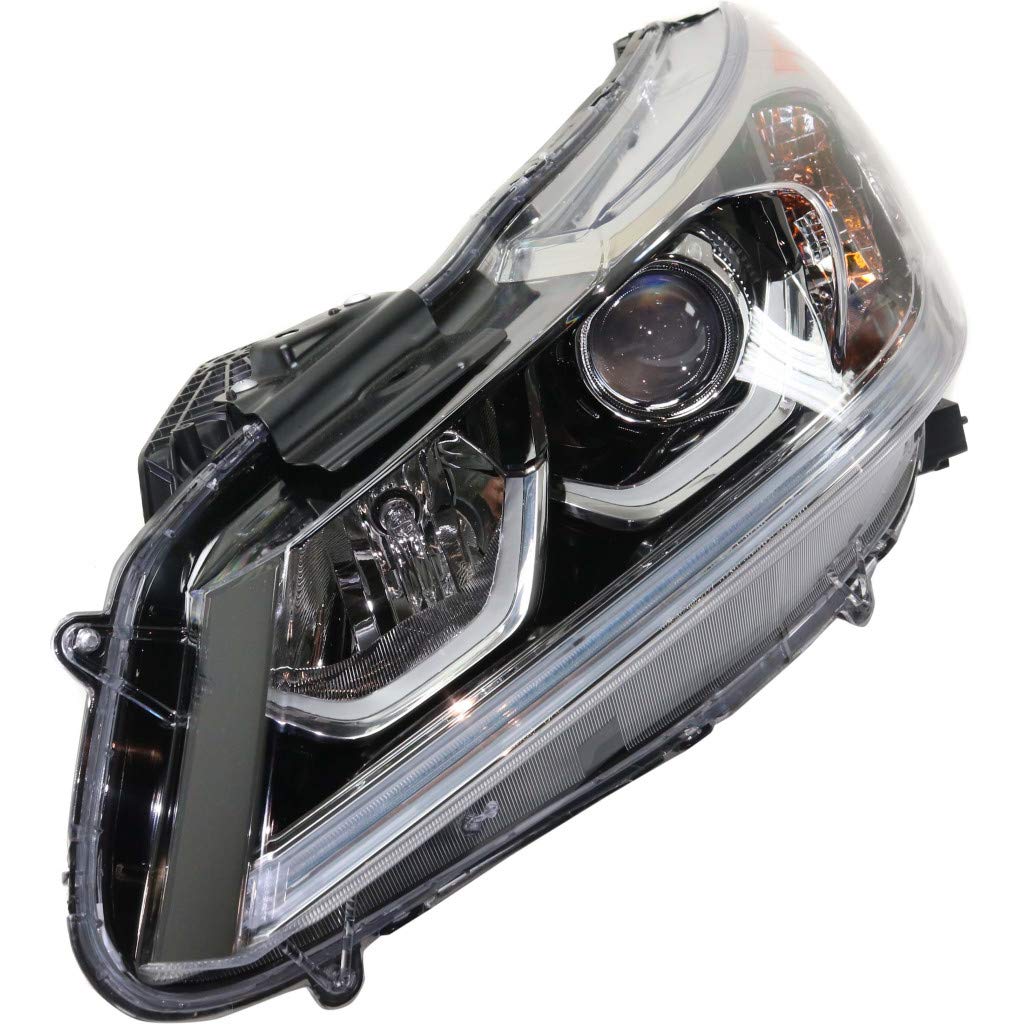 2017 Honda Accord Headlight Assembly Pair - Driver & Passenger Side | Compatible with Hybrid Models | Part Numbers HO2502177 & HO2503177 | OEM 33150T2AA91 & 33100T2AA91 | Perfect for Night Driving & Foggy Conditions