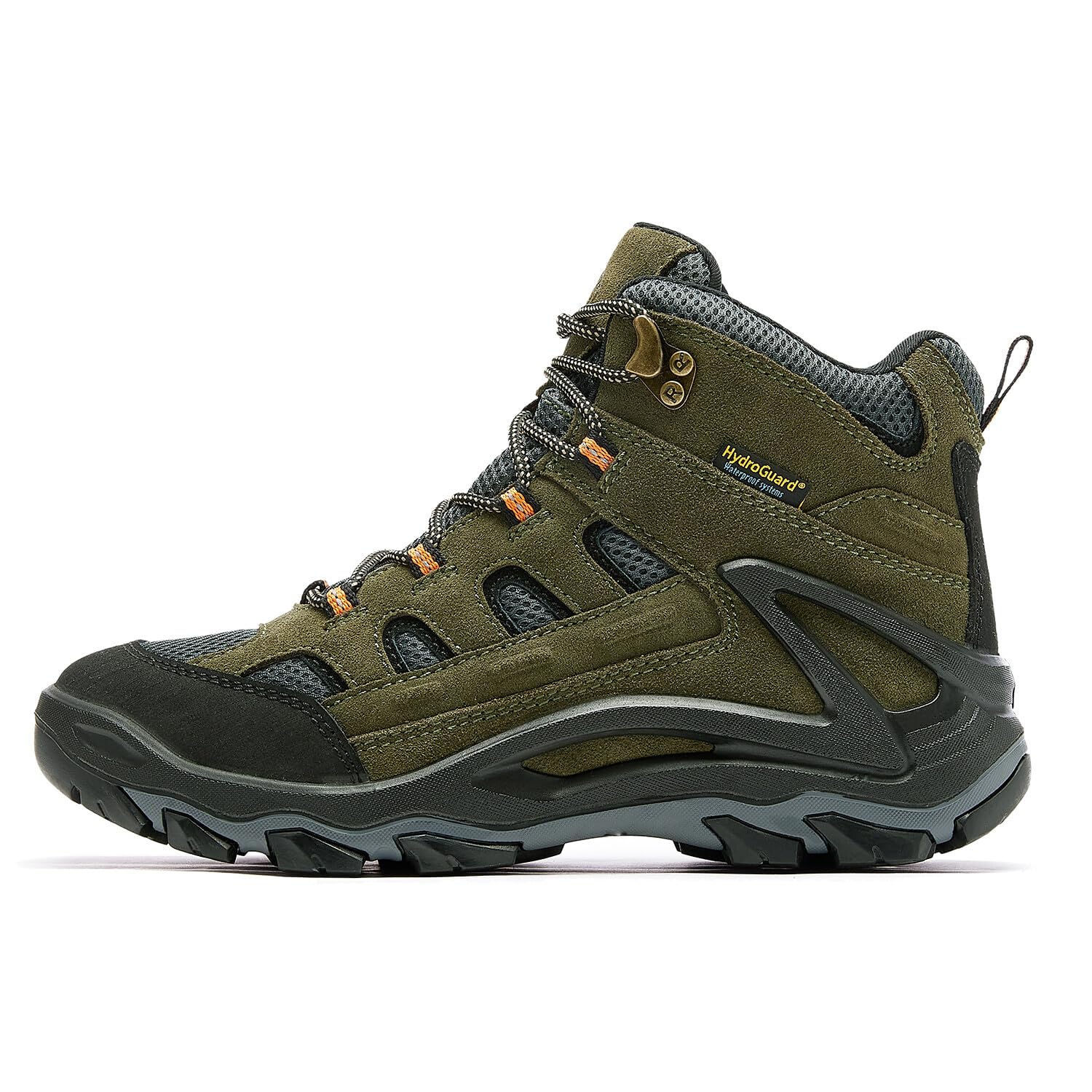 ROCKROOSTER Men's Waterproof Hiking Boots - Lightweight & Durable Outdoor Shoes for Trekking, Camping & Trail Walking