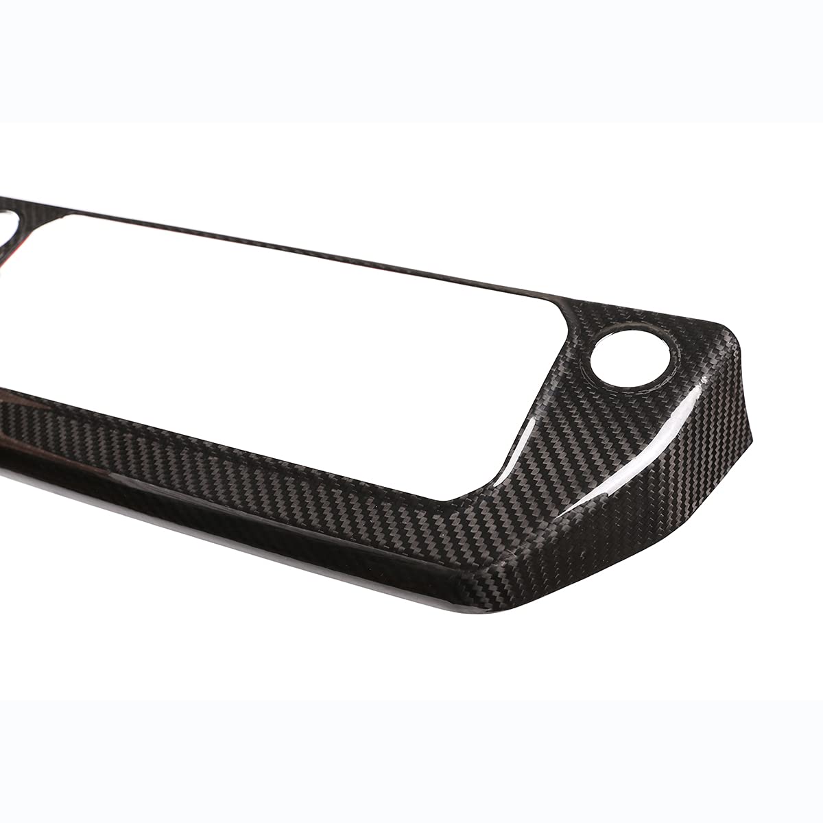 100% Real Carbon Fiber Center Control AC Mode Button Frame for Land Rover Defender 110 & 130 (2020-2021) | Premium Car Interior Accessories | Perfect for Off-Roading & Luxury Upgrades
